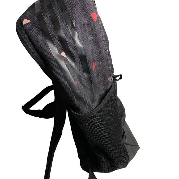 Adidas Classic Black Patterned Backpack - Picture 5 of 11